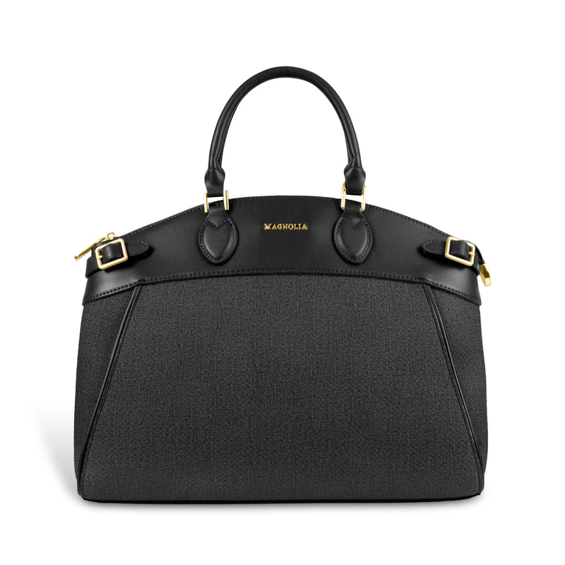 Trendy Leather Tote Bag with Detachable Shoulder Strap &amp;amp; Spacious Interior