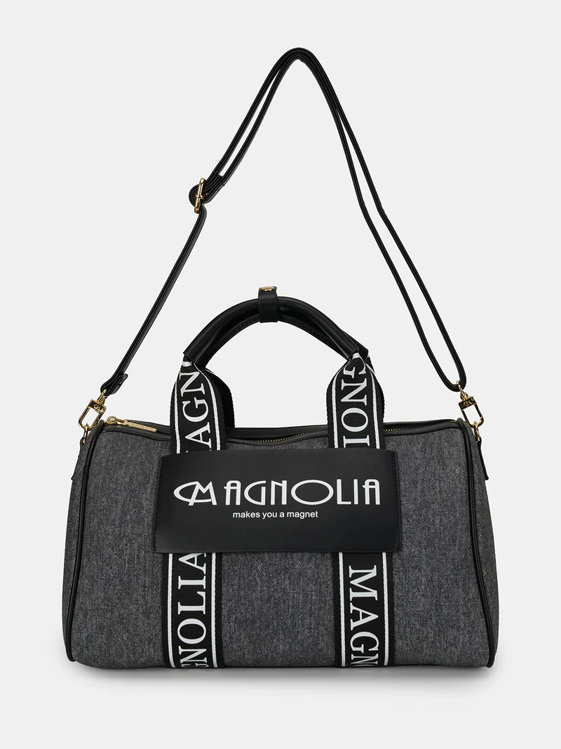 Magnolia Signature Barrel Duffle Black - Image 3