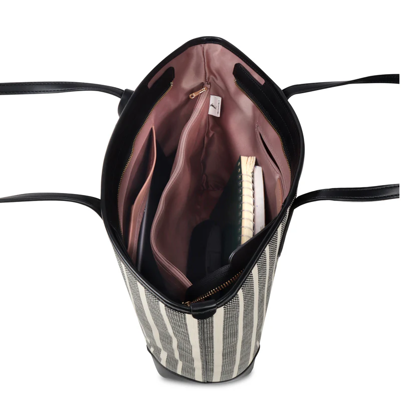 Zebra Striped Tote Bag - Image 3