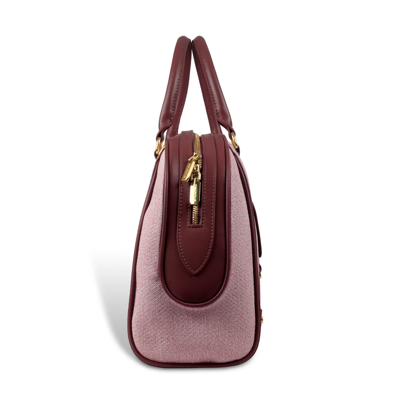 Magnolia Elegant Leatherette Handbag for Women with Detachable Strap - Image 2