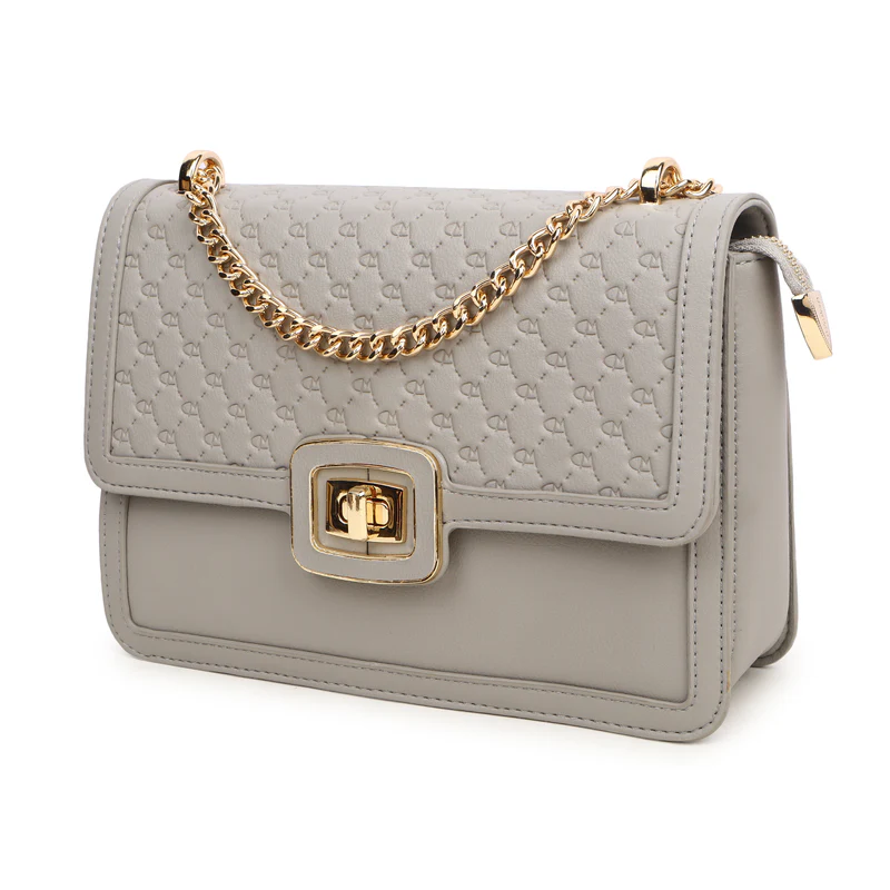 Magnolia Iris Sling Bag Gray - Image 3