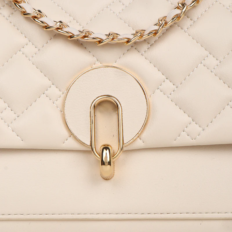 Magnolia Sylvie Quilted Sling Bag White - Image 1