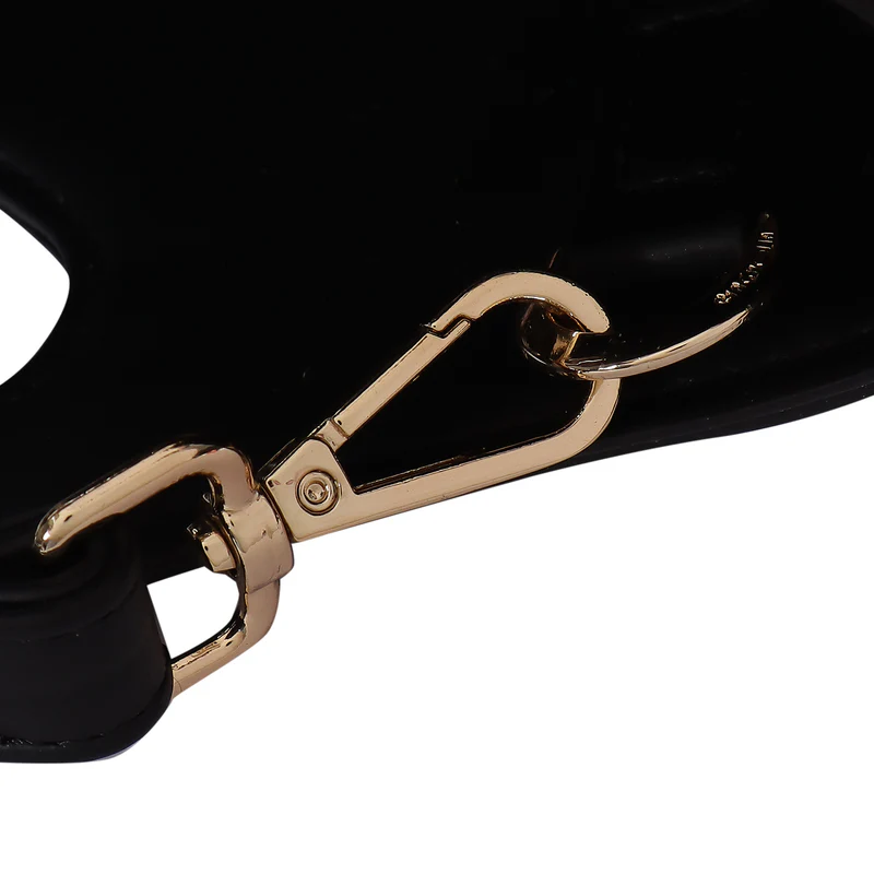 Magnolia Sophia Quilted Bucket Bag Black - Image 3